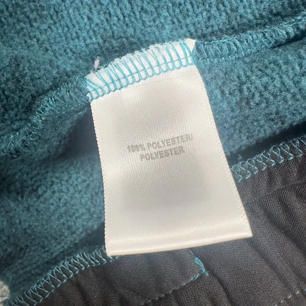 Kuhl Jacket Women's Small Blue Green Alska Hoodie Sherpa Fleece Lined‎ Full Zip